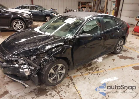 2019 Honda Civic Lx z USA, uszkodzony, nr VIN 2HGFC2F64KH550018